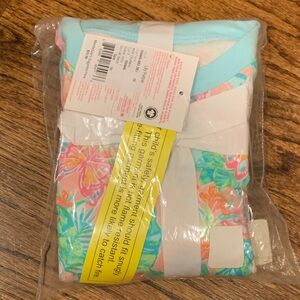 Lilly Pulitzer coral reef pajama set size 10